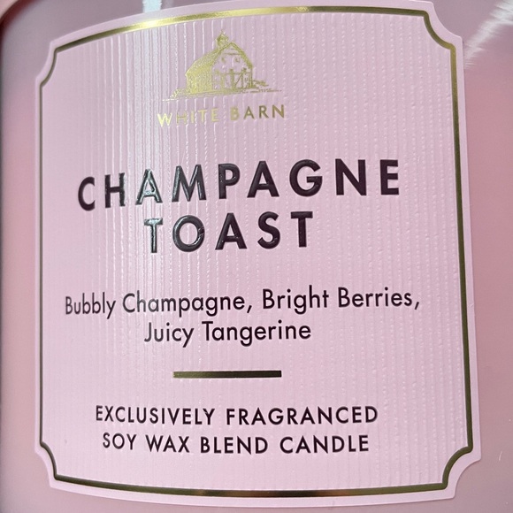 White Barn Champagne Toast Candle - Picture 3 of 10
